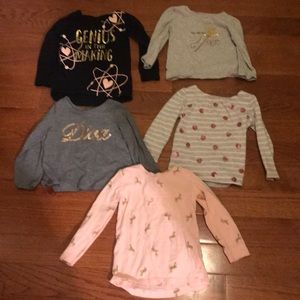 Long sleeve shirts bundle 2t-SOLD